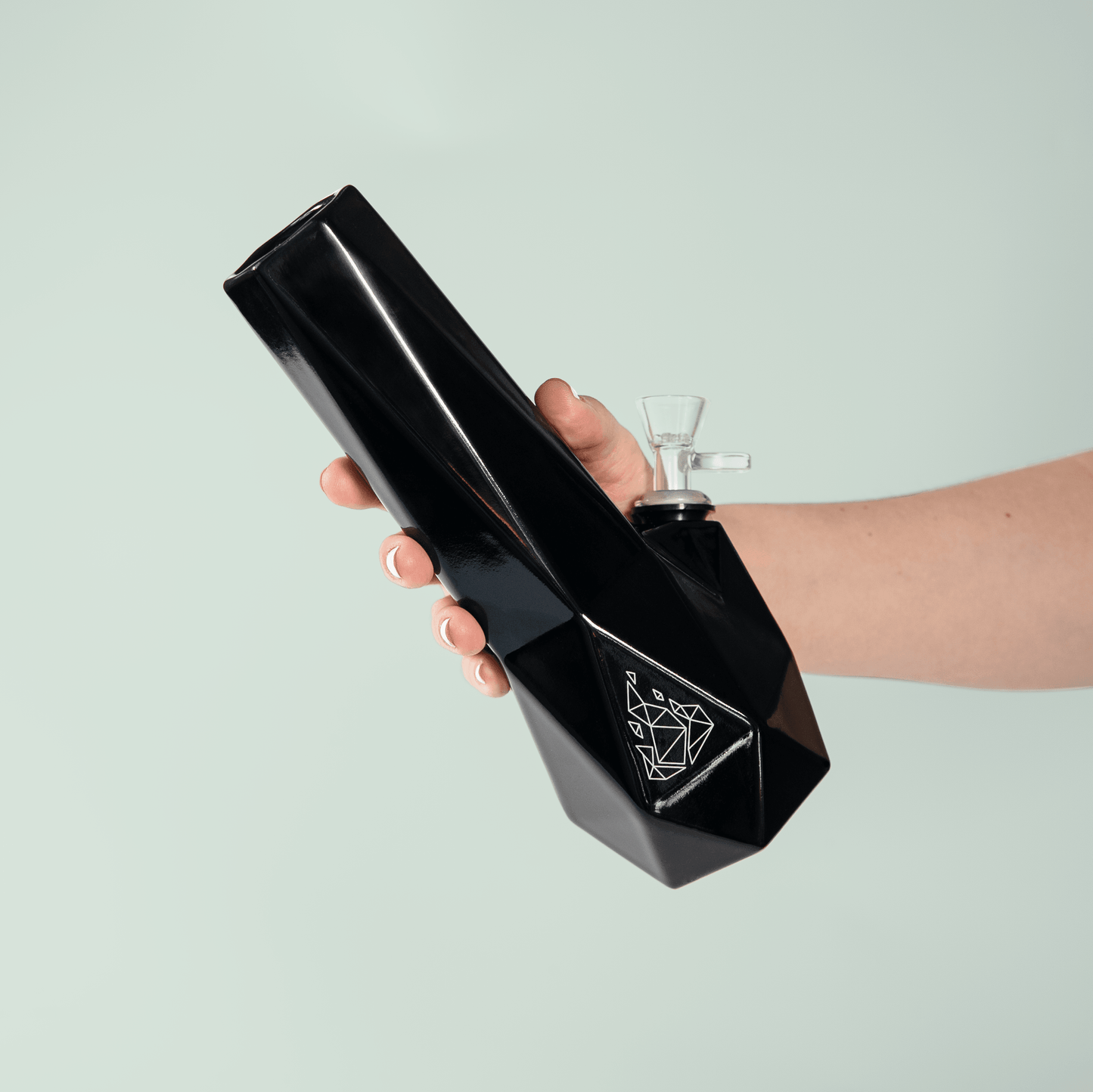 Hexagon Bong CannaDrop-Windship Black