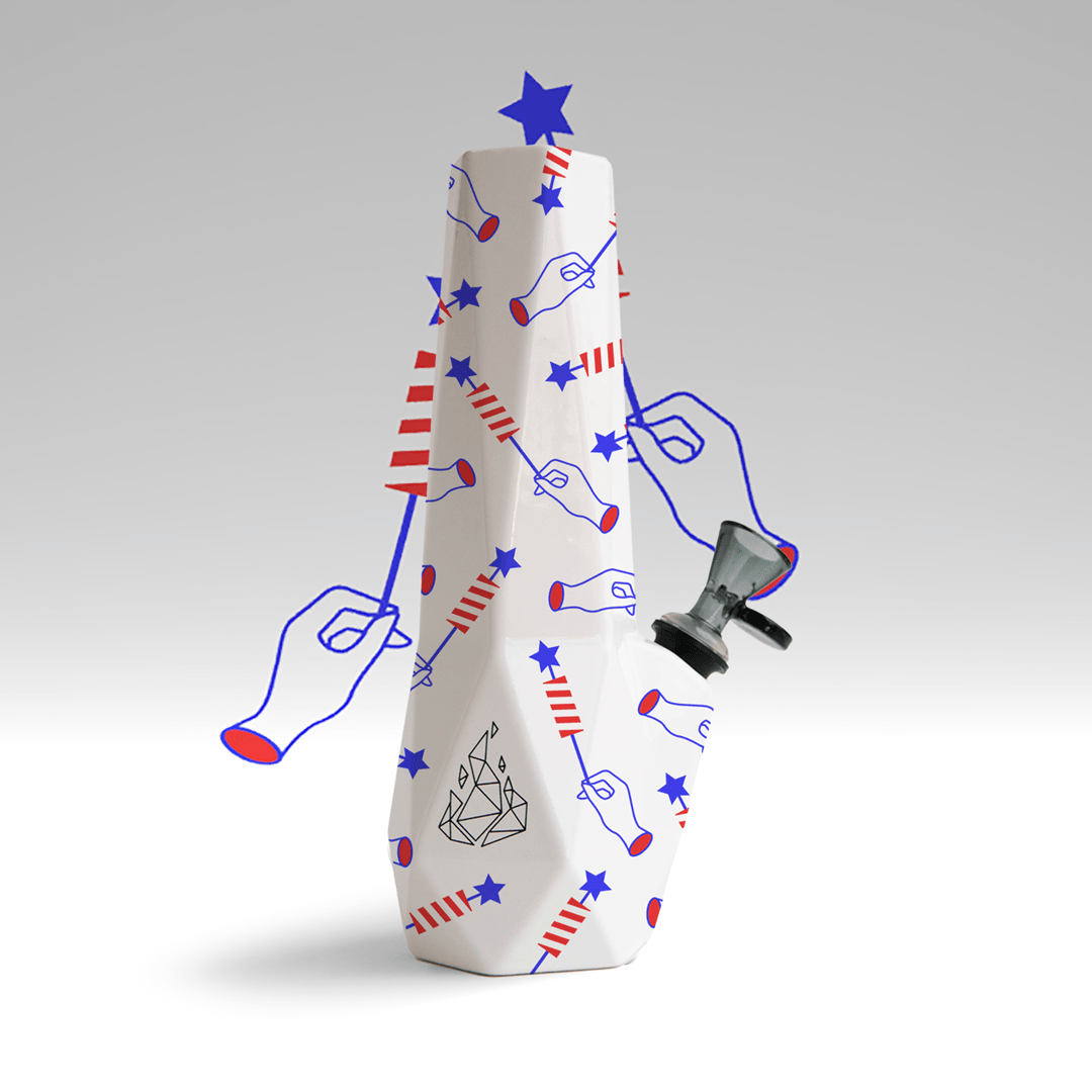 Limited Edition Hexagon, United States Bong BRNT Designs